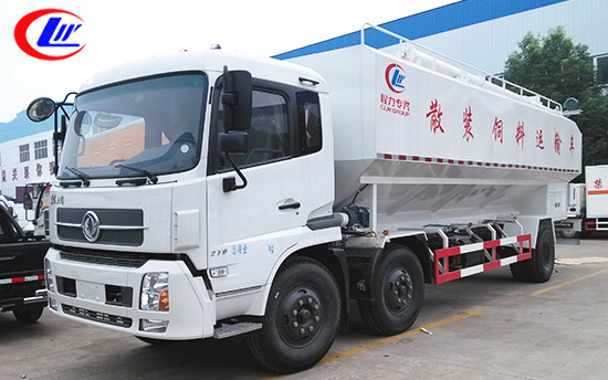 30立方東風天錦小三軸<a href=http://cnnxw.cn/siliaoche/ target=_blank class=infotextkey>飼料車</a>